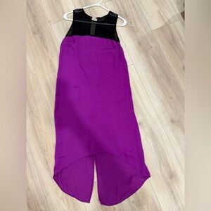 Sparkle & Fade Black Mesh Detail Top